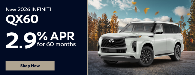Big savings now at INFINITI of Hilton Head on the QX80