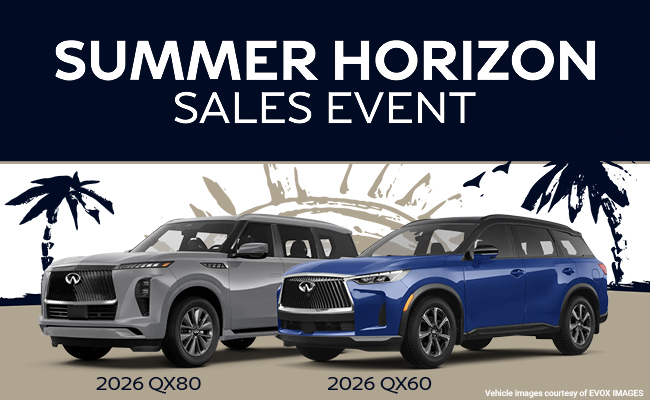 Summer Horizon Sales Event at INFINITI of Hilton Head
