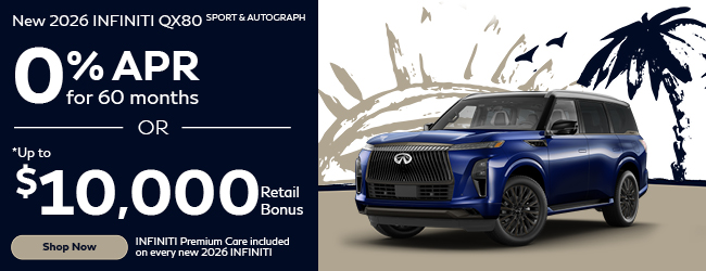 2026 INFINITI QX80 Sport and Autograph