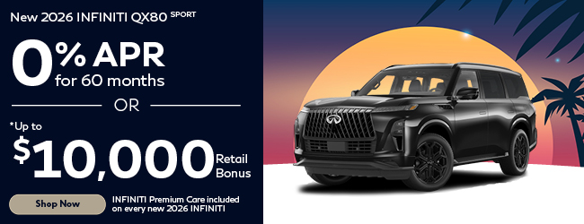 2026 INFINITI QX80 Sport Offer