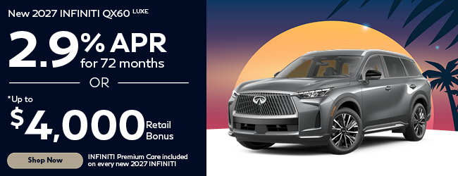 2027 INFINITI QX60 Luxe Offer