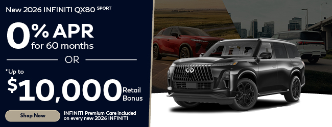 2026 INFINITI QX80 Sport Offer