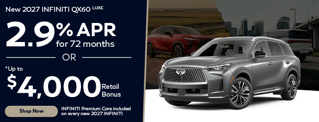 2027 INFINITI QX60 Luxe Offer