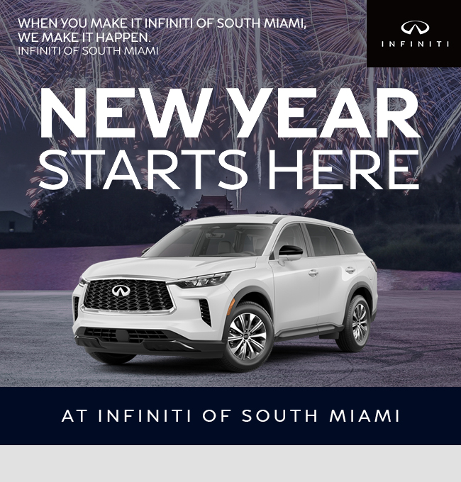 The celebration starts now at INFINITI of South Miami