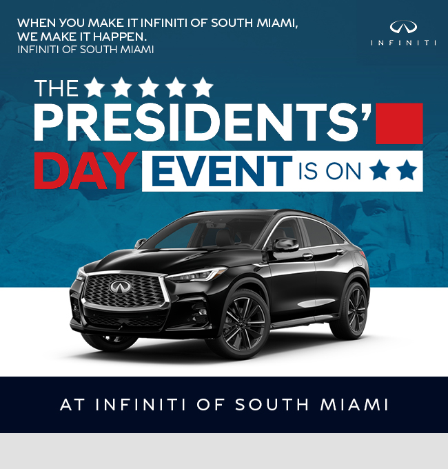 Love it. Lease it at INFINITI of South Miami