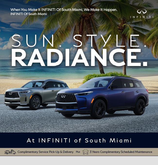 Sun Style Radiance at Infiniti of South Miami