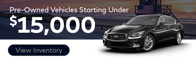 Pre-Owned Vehicles Starting Under $15k