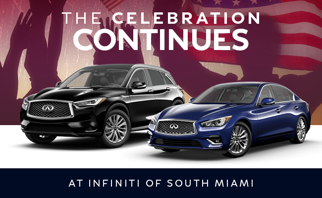 The celebration starts now at INFINITI of South Miami