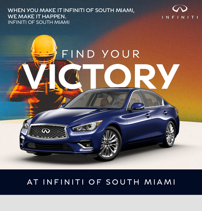 The celebration starts now at INFINITI of South Miami