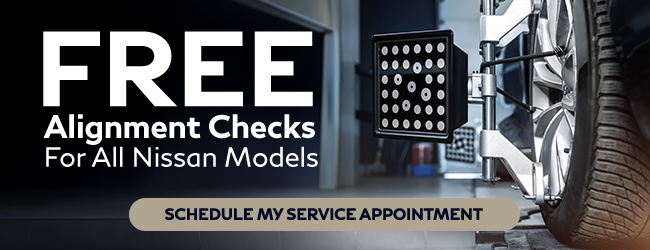 free alignment checks for all Nissan models