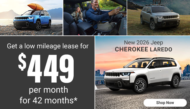 2026 Jeep Cherokee Laredo offer