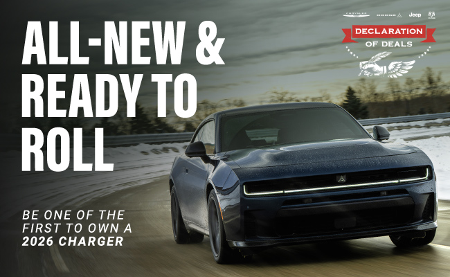 All new and ready to roll be one of the first to own a 2026 Charger