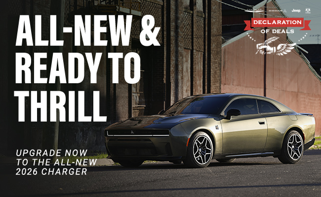 All new and ready to roll be one of the first to own a 2026 Charger