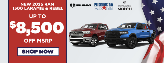 New 2025 RAM 2500 and 2500 models Special