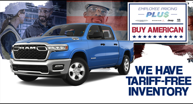 we have tariff-free inventory