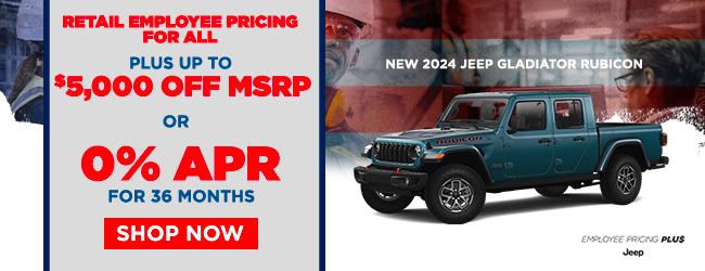 2024 Jeep Gladiator offer
