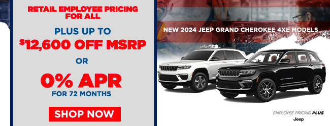 offer on Grand Cherokee 4xe