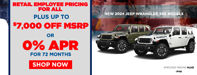 offers on Jeep Wrangler
