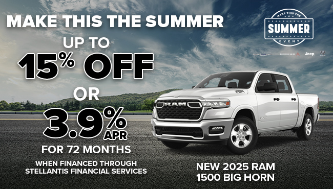 RAM 1500 Big Horn offer