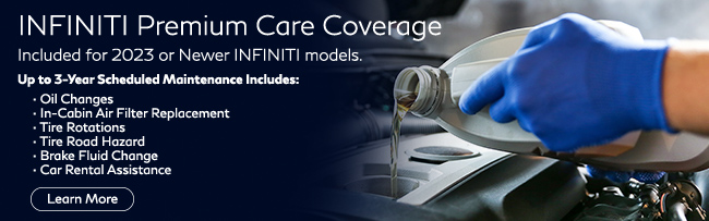 INFINITI Premium Care service