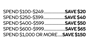 Lupient Recommended Maintenance Package offer