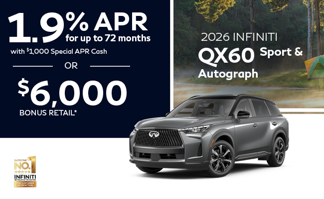 2026 INFINITI QX60 Luxe offer