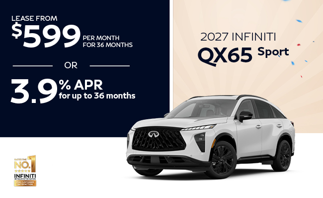 2026 INFINITI QX65 Luxe offer