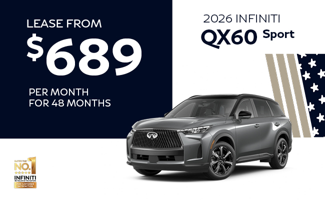 2026 INFINITI QX60 Sport offer