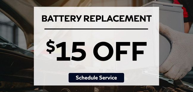 Battery Replacement offer
