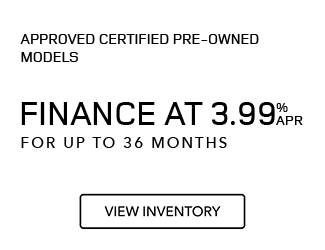 Approved Certified Pre-Owned offer