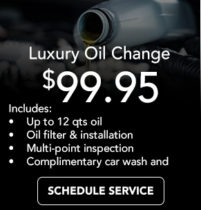 Luxury Oil Change offer