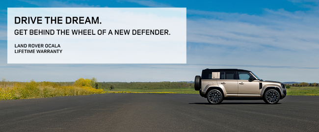 Drive the dream get behind the wheel of a new Defender