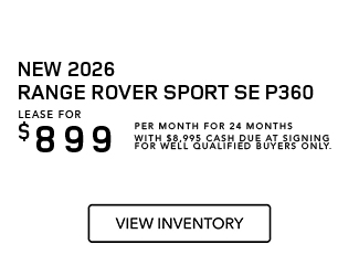 New 2026 Range Rover Sport SE P360 offer