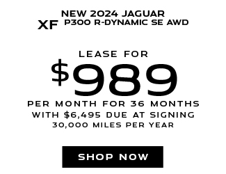 Jaguar XF offer