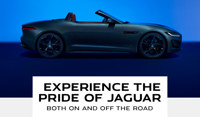Experience the pride of Jaguar - Both on and off the road