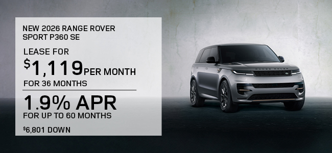 2026 Range Rover Sport P360