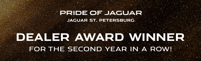 Pride of Jaguar - Dealer Award Winners for 2nd year in a row