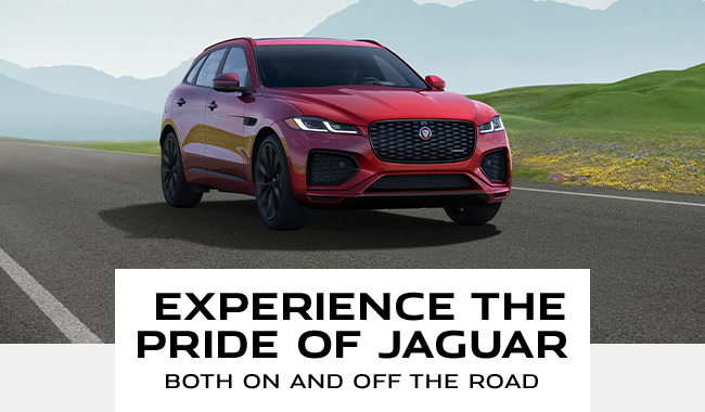 Experience the pride of Jaguar - Both on and off the road