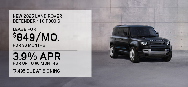 2025 Land Rover Defender 110 P300 S offer