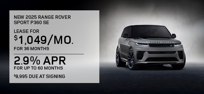 2025 Range Rover Sport P360 SE offer