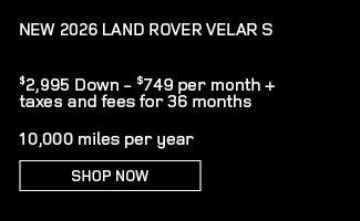 2026 Land Rover Velar S offer
