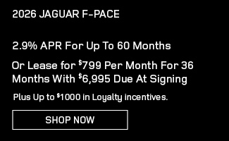 2026 Jaguar F-PACE offer