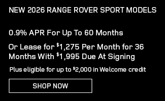 2026 Land Rover Sport offer