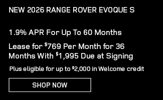 2026 Range Rover Evoque S offer
