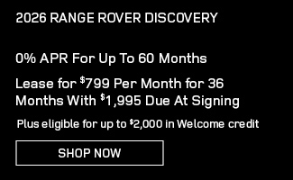 2026 Range Rover Discovery offer