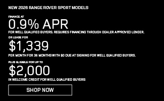 2026 Land Rover Sport Offer