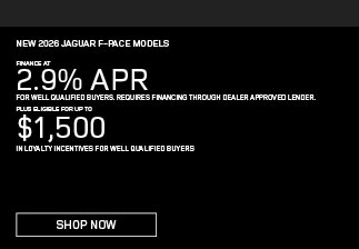 2026 Jaguar F-Pace offer