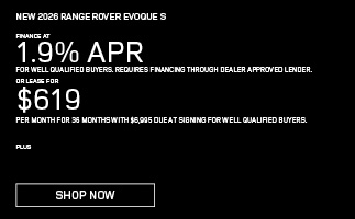 2026 Range Rover Evoque offer