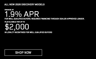 2026 Land Rover Discovery offer