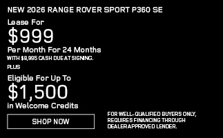 New 2026 Range Rover Sport offer